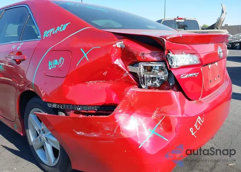 2014 Toyota Camry Se from USA, damaged, VIN 4T1BF1FK5EU808748